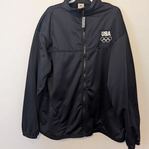 USA Olympics Black Jacket